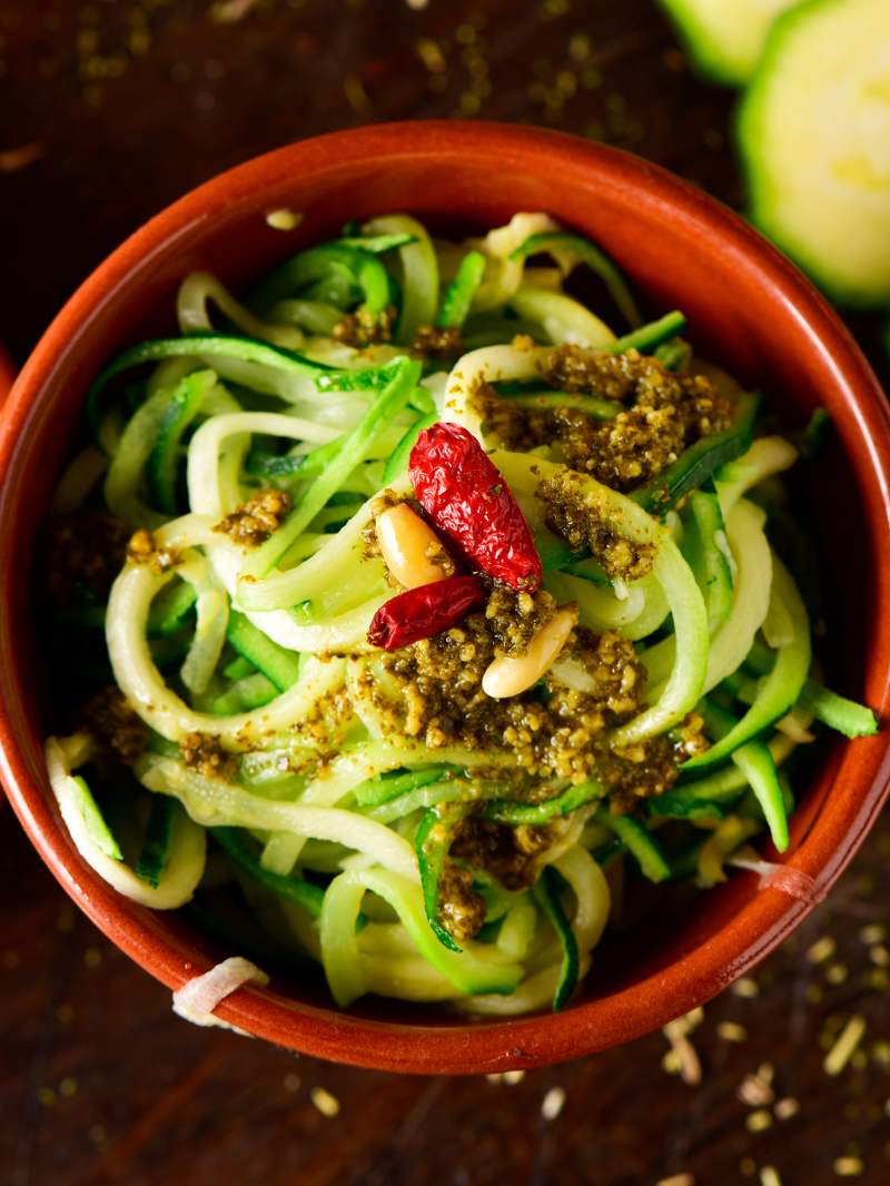 Espaguetis de calabacín