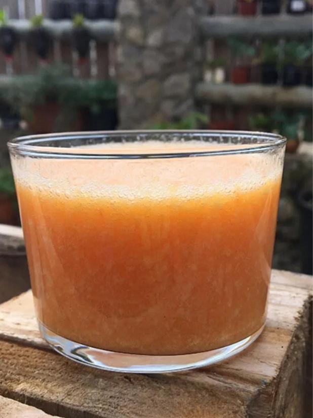 Jugo de caqui