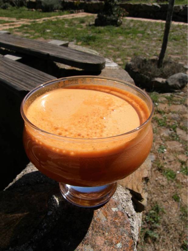 Jugo de zanahoria