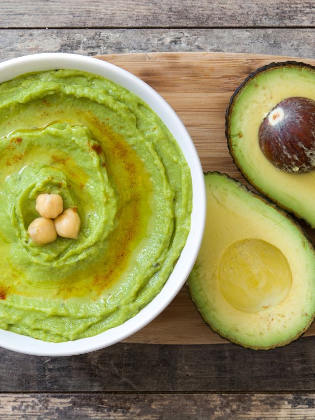 Hummus de aguacate