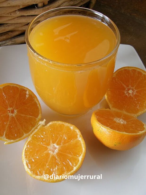 Jugo de mandarina