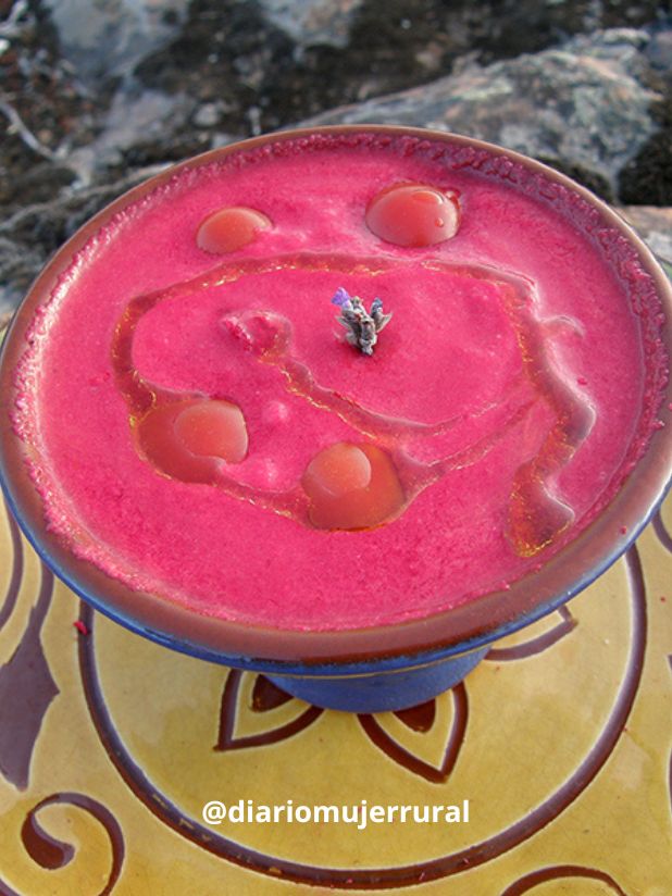 Salmorejo de remolacha